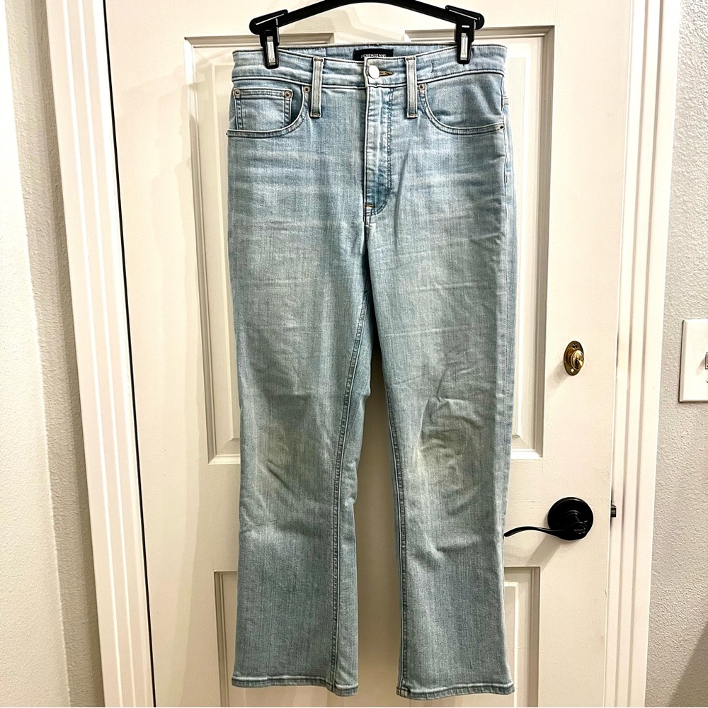 J Crew Jeans Curvy Boot Crop Light Wash size 27 - Picture 4 of 11